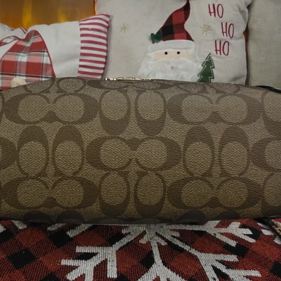 Coach Kacey Satchel Bag In Colorblock - Picture 3 of 15